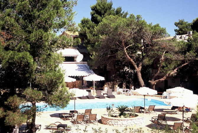 Aquarius Hotel Vasilikí Exterior foto